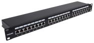 Panneau de brassage blindé Cat6a - RJ-45 x 24 - 1U (19") (720861)