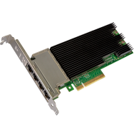 Carte réseau convergée Intel Ethernet X710-T4