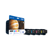 Brother LC1240 Value Pack - Noir, Jaune, Cyan, Magenta