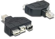 TRENDnet Adaptateur USB & FireWire pour TC-NT2 Noir ( TC-NTUF )
