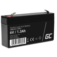 Batterie UPS AGM13 plomb-acide scellée (VRLA) 6 V 1,3 Ah
