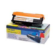 Brother TN320Y - Jaune - original