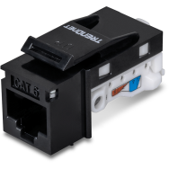 TRENDnet TC-K50C6BK Cat6 RJ-45 Keystone 50-Pack Noir
