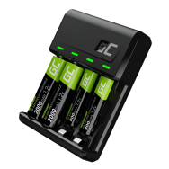 Chargeur Green Cell VitalCharger + 2xAA 2000mAh + 2xAAA 800mAh