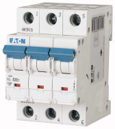 Disjoncteur miniature EATON 20 A 3 pôles type C PXL-C20/3 236427