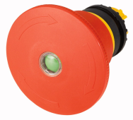 Bouton d'arrêt/arrêt d'urgence EATON, déverrouillage par rotation M22-PVT60P-MPI 121465