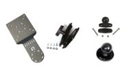 RAM MOUNT KIT, KEYBOARD, CLAMP BASE, MEDIUM ARM 8.5INCH (215 MM)