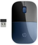 Souris sans fil HP Z3700 3 boutons 2,4 GHz Bleu (7UH88AA#ABB)