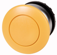 Bouton-poussoir champignon jaune EATON M22-DP-Y 216718