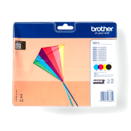 Brother LC223 - paquet de 4 - noir, jaune, cyan, magenta