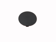 Plaque de bouton-poussoir noire Eaton M22-XDP-S