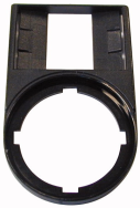 Porte-affiche noir Eaton D22mm 30x50mm