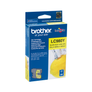 Brother LC980Y - Jaune - original
