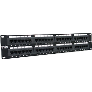 Panneau de brassage non blindé Cat6 à 48 ports TRENDnet (TC-P48C6)
