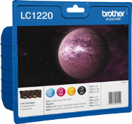 Brother LC1220VALBP - paquet de 4 - noir, jaune, cyan, magenta