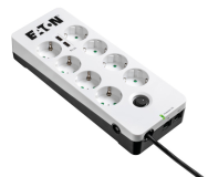 Eaton Protection Box 8 USB Tel@ Din 2500W parasurtenseur blanc