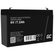 Batterie Green Cell AGM VRLA 6V 7.2Ah