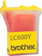 Brother LC600Y - Jaune - cartouche d'encre originale