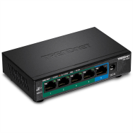 TRENDnet TPE-TG52 Commutateur PoE 5 ports Gigabit PoE+ 32W