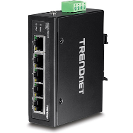 TRENDnet TI-G50, Commutateur industriel sur rail DIN Gigabit renforcé