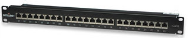 Panneau de brassage blindé Cat6 - RJ-45 x 24