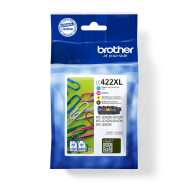 Brother LC422XL - paquet de 4 - noir, jaune, cyan, magenta