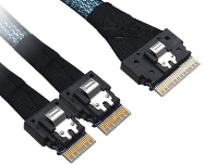 Supermicro Slimline x8 STR vers 2x SlimlineLP x4 FFC40/40CM