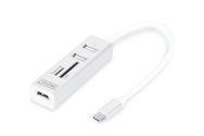 Lecteur de carte Hub DIGITUS Type-C