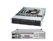 SuperMicro SC825 TQC-R802LPB - ATX étendu 2U