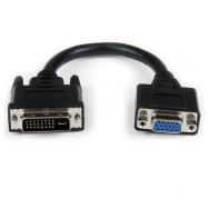 Adaptateur StarTech VGA-DVI 20 cm