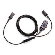 Câble POLY Y Câble d'entraînement pour 4-PIN-QD pour la connexion de 2 casques