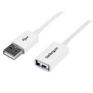 Câble d'extension USB 2.0 StarTech A vers A (1 m) Blanc