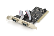 Carte PCI série DIGITUS 2 ports DB9