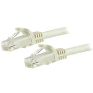 StarTech N6PATC3MWH Câble de brassage Gigabit sans accroc Cat6 3 m
