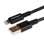 Câble USB vers Lightning StarTech 3 m, noir, MFi