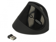 Clavier optique vertical ergonomique MUS à 5 boutons, sans fil 2,4 GHz