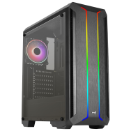 AeroCool Skyline V2 RGB Tour midi, panneau en verre, ATX