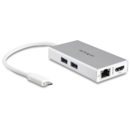 Adaptateur multiport USB-C StarTech DKT30CHPDW