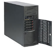 SuperMicro SC733 TQ-668B Tour Midi, Extended ATX - SATA/SAS