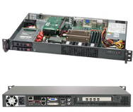 Serveur Geh Super Micro 1U/1x200W/1x3.5 » ø.4x 2.5 » SC510FT
