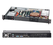 SuperMicro SC510 T-203B - Rack - 1U - Micro-ATX - SATA/SAS