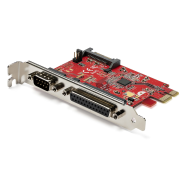 Carte PCIe StarTech avec interface série/parallèle PEX1S1P950