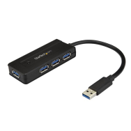 Hub USB 3.0 StarTech 4 ports avec chargeur ST4300MINI
