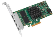 Adaptateur Ethernet Intel I350-T4 QP BASE-T QIGABIT avec support haute performance