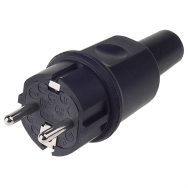Bachmann 913.169 prise en caoutchouc solide 13A 250V