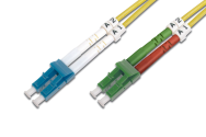 Câble de raccordement à fibre optique monomode, LC (APC) / LC