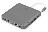 Station d'accueil universelle DIGITUS USB-C