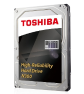 Disque dur Toshiba HD 3,5" SATAIII 4 To N300 NAS Gold 7200 tr/min