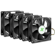 Ventilateurs de boîtier 8 cm Inter-Tech 88887290 (4 unités)
