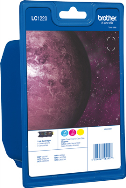 Brother LC1220RBWBP - Jaune, Cyan, Magenta